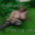 Spanking naked woman